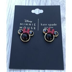 KATE SPADE MINNIE MOUSE STUD EARRINGS